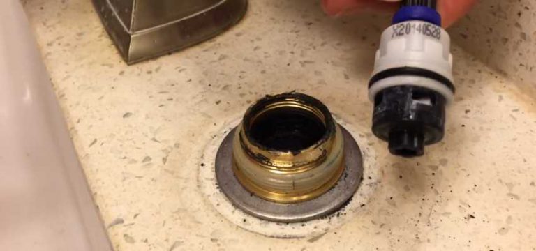 sudden loss of hot water pressure in kitchen sink
