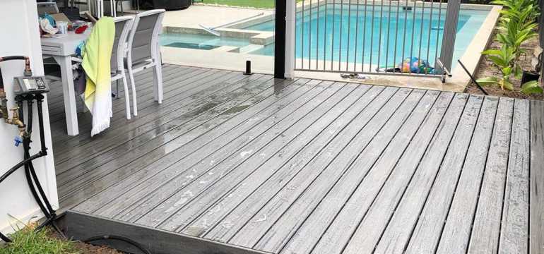 gray veranda decking designs