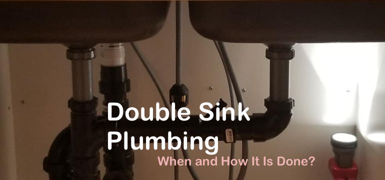 Double Sink Plumbing When And How It, Installing Double Sink Vanity Plumbing Diagram