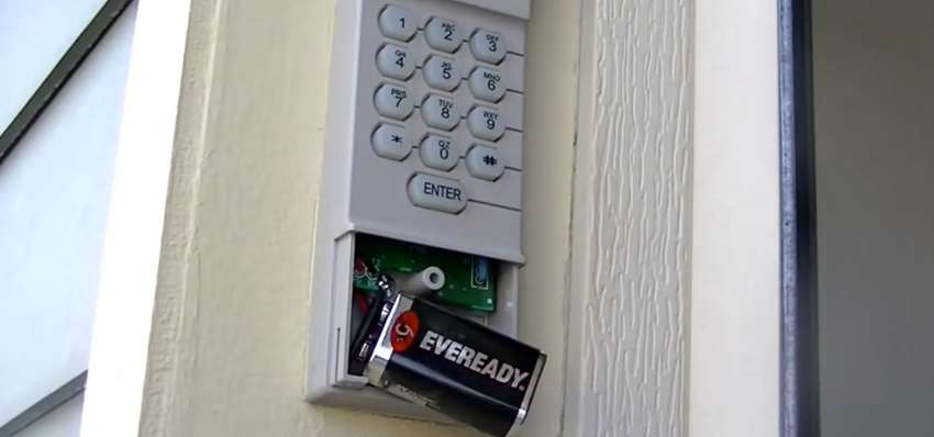 craftsman garage door opener keypad reset