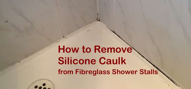 How To Remove Silicone Caulk From, How Do I Remove Caulking From A Bathtub