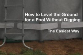 need someone to level ground for pool