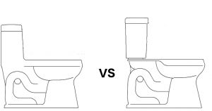 One-Piece vs. Two-Piece Toilets: What's the Difference?