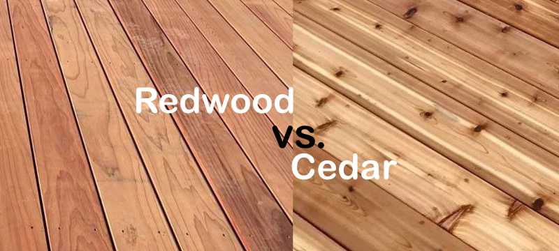 Redwood Vs Cedar Which One Should I Use 2022