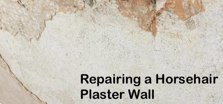 lathe and plaster walls horsehair