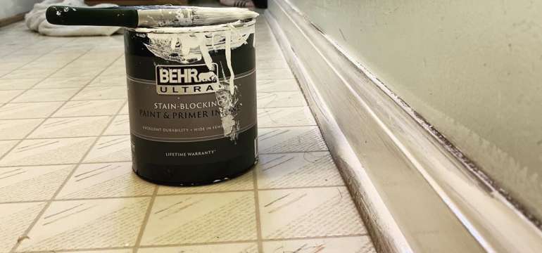 How to Install Trim in a Basement - Semigloss Design