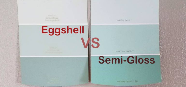 Eggshell Paint Vs Semi Gloss Paint How Do You Choose 