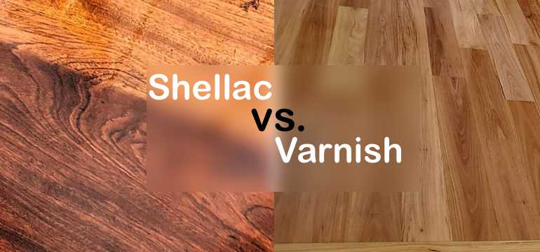 Shellac vs. Varnish